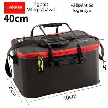 Élőhalas vödör összehajtható EVA dizájnlal, vastagított és többfunkciós (Anyag: EVA; Bruttó súly: 1)