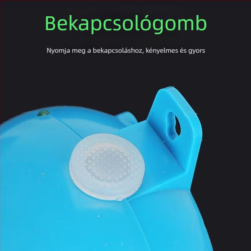 Újratölthető USB-s oxigénpumpa halas vödörhöz – hordozható kültéri horgászathoz, hosszú üzemidővel