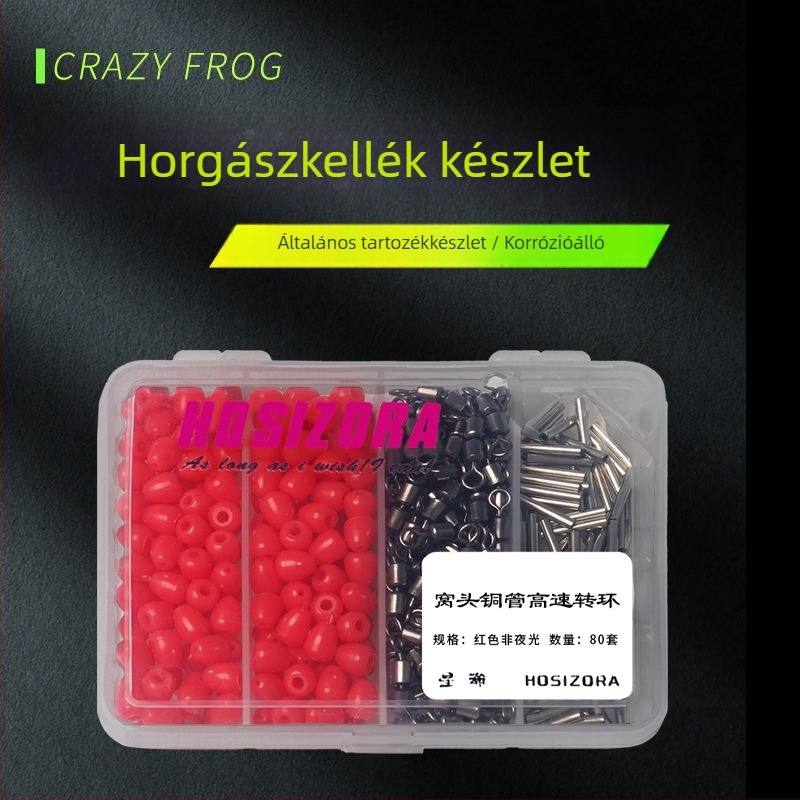 Világító forgócsuklós kiegészítő készlet horgászathoz