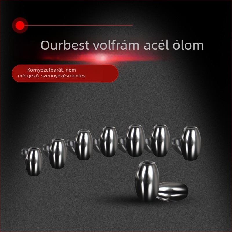 Wolfram acélból készült horgász súlyok készlet belső üregű, állítható súlyokkal tengeri raft horgászathoz