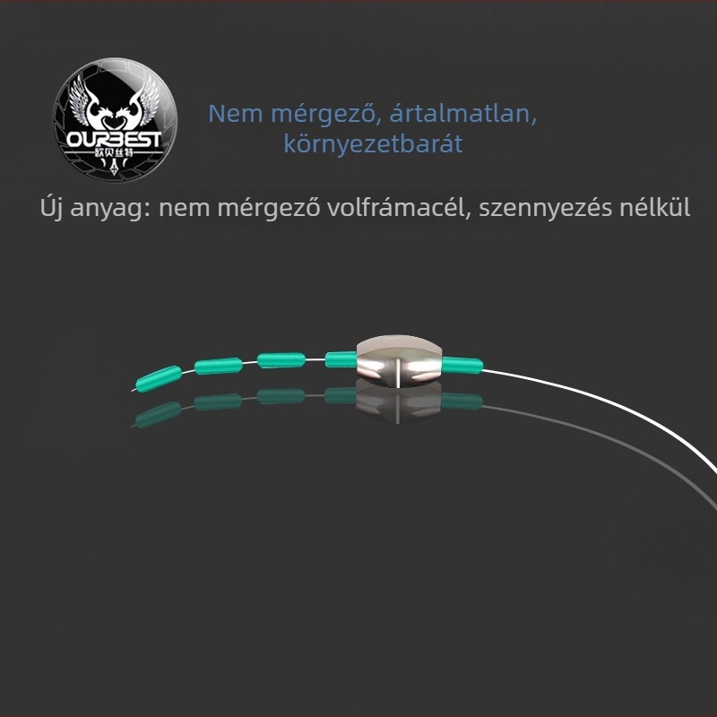 Wolfram acélból készült horgász súlyok készlet belső üregű, állítható súlyokkal tengeri raft horgászathoz