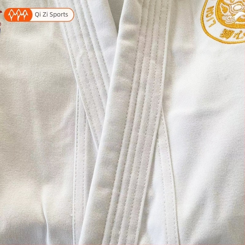 Gyerek karate ruha, 10-12 oz vászon, KATA stílus, magas derekú, hímzés