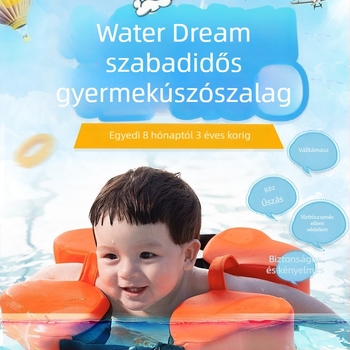 Dream of Water gyerekeknek karúszó gyűrű - EPE hab, nyomtatott minta, úszáshoz és vízben járáshoz