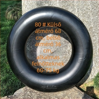 Felnőtt kör alakú PVC úszógumi, vastagított, kopásálló, varrat nélküli, környezetbarát PVC