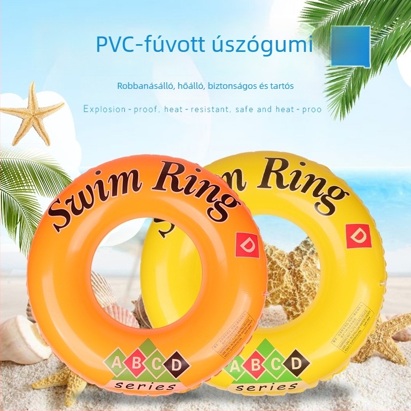 Chaohui Gyermekeknek szánt vastag PVC úszógumi – Cartoon dizájn, gyerekeknek, sekély vízben úszáshoz