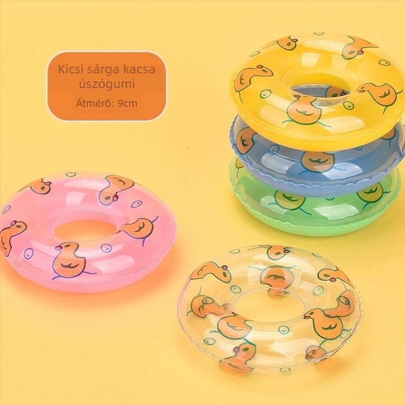 Kacsa alakú úszógumi gyerekeknek – műanyag fürdőjáték