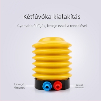 Lábpedálos pumpa jóga labdához, uszodai gyűrűhöz és lufikhoz; anyag: műanyag; csomagolás: 100 db; import: Nem; IP engedély: Nincs