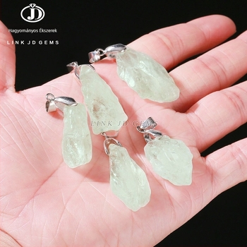 DIY kristályból készült ékszer kiegészítő — vágás, őrlés és polírozás; kavicsos minta; divatos városi stílus