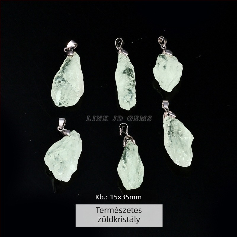 DIY kristályból készült ékszer kiegészítő — vágás, őrlés és polírozás; kavicsos minta; divatos városi stílus