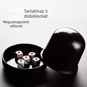 Kocka pohár készlet, vastag falú, bárokban és karaoke használatra