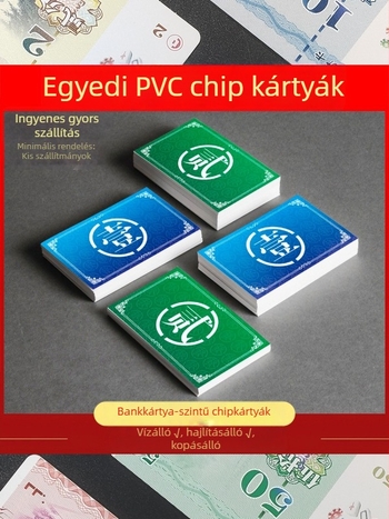 PVC mahjong chipek – Testreszabható, tartós tokenek és pontkártyák; Márka: Ouya Smart Card; Anyag: PVC; Testreszabás: Elérhető; Dobozos kiszerelés: 250 lap