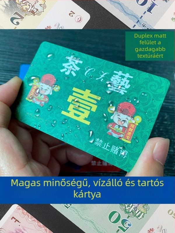 PVC mahjong chipek – Testreszabható, tartós tokenek és pontkártyák; Márka: Ouya Smart Card; Anyag: PVC; Testreszabás: Elérhető; Dobozos kiszerelés: 250 lap