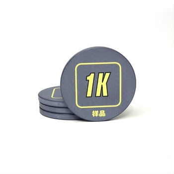 40 mm kerámia póker zsetonok vasmaggal Texas Hold'emhez