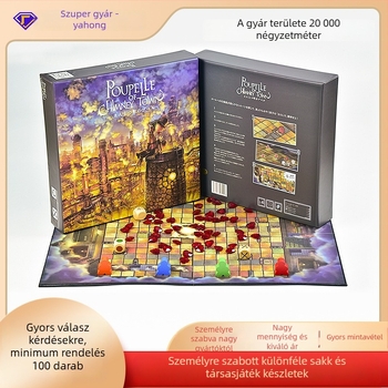 Asztali játék-kártyák – papíralapú, több játékosos party szórakozás, interaktív játék, 14+ éveseknek, termékkód Board game 04