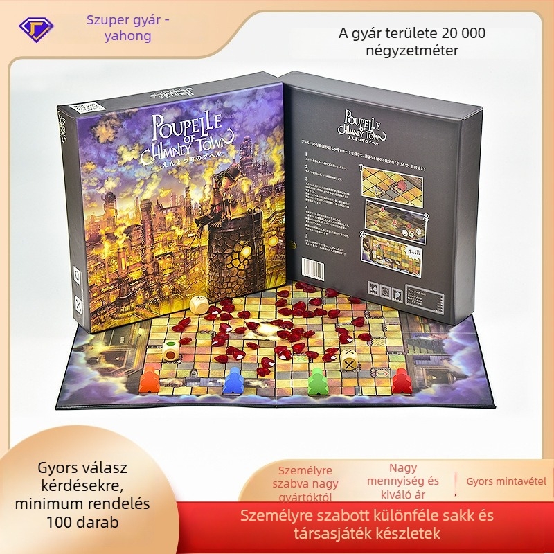 Asztali játék-kártyák – papíralapú, több játékosos party szórakozás, interaktív játék, 14+ éveseknek, termékkód Board game 04