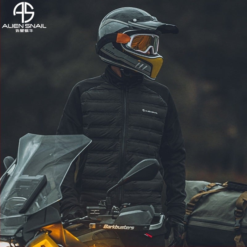 Alien Snail téli kerékpáros öltözet intelligens fűtéssel – uniszex hosszú ujjú meleg ruházat keréképezéshez