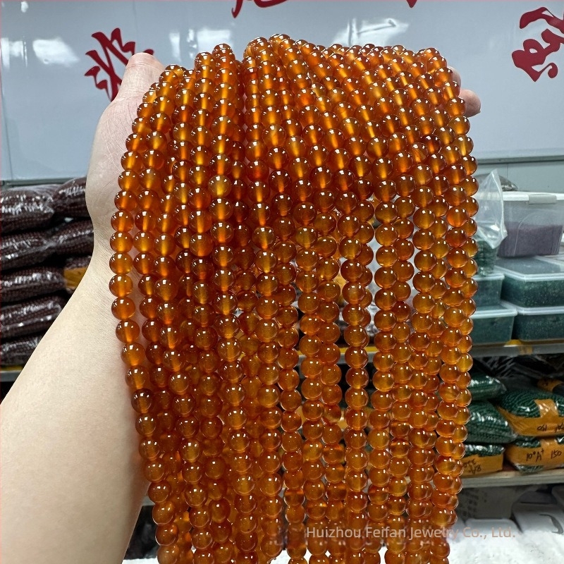 Kör alakú achát gyöngyök DIY karkötőkhöz