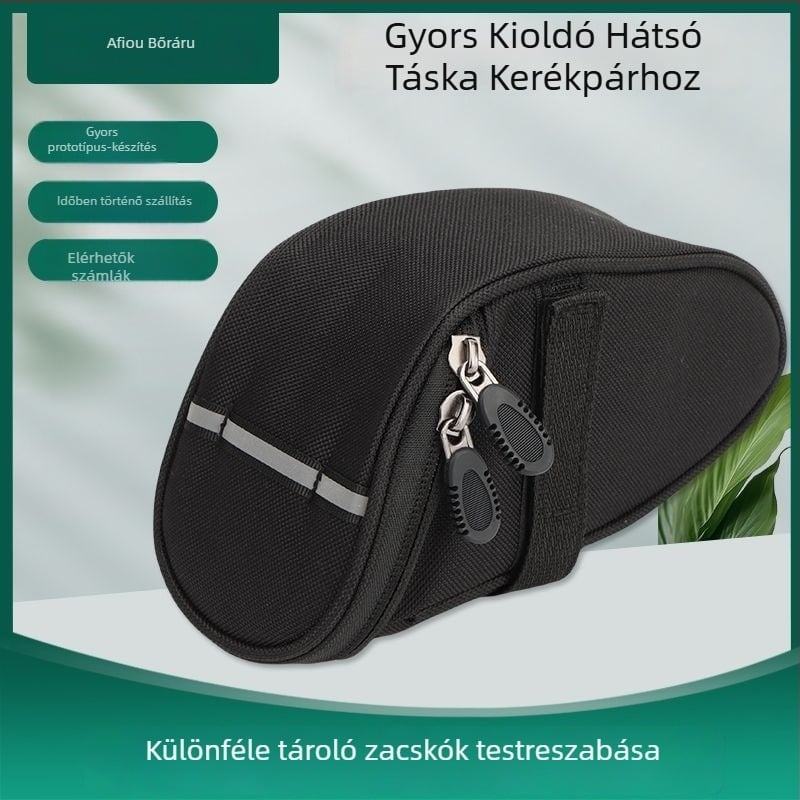Kerékpárnyereg táska, Yafio, modell 1, bélezetlen