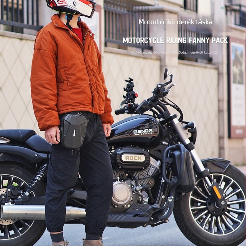 Motorkerékpár kerékpáros táska, Poliészter, Márka RZAHUAHU, Modell YA566, Kibővíthető