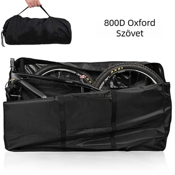 Összecsukható mountain/road kerékpárhoz tartozó táska, könnyű poliészter, modell 800D Oxford Cloth, kapacitás 1000, márka JZ