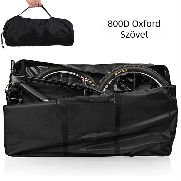 Összecsukható mountain/road kerékpárhoz tartozó táska, könnyű poliészter, modell 800D Oxford Cloth, kapacitás 1000, márka JZ