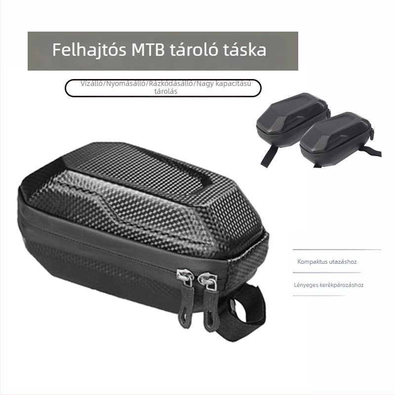 Kerékpár nyereg táska, EVA vízálló merev héj, 5L kapacitás, testreszabható modell MTB-hez