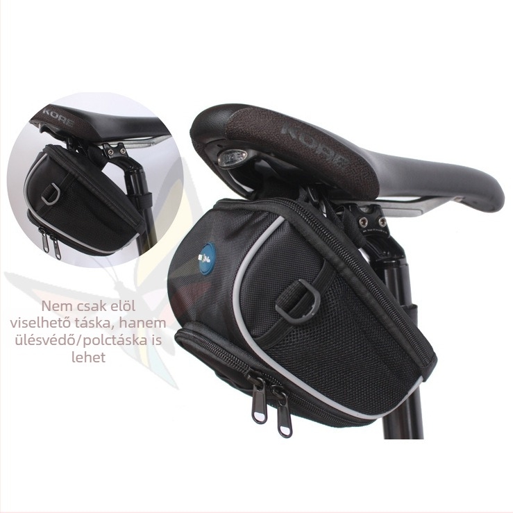 Első kormánytáska összecsukható kerékpárokhoz és hegyikerékpárhoz