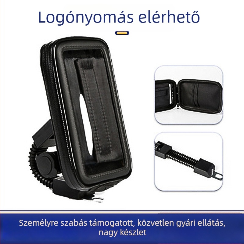 Nylon kerékpártáska kerethez rögzíthető