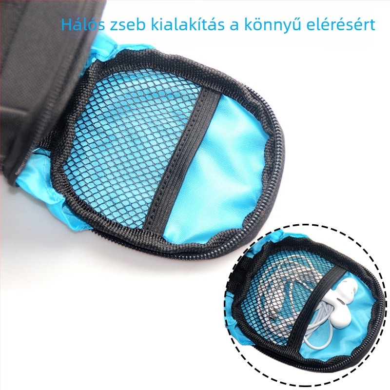 Kerékpár ülés táska - poliészter, szerszám tároló, modell AYK202, TEMENA