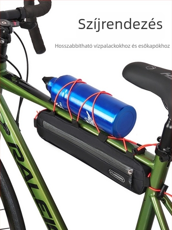 Kerékpár váztáska, nylon, 1.2 L, modell 582, RZAHUAHU