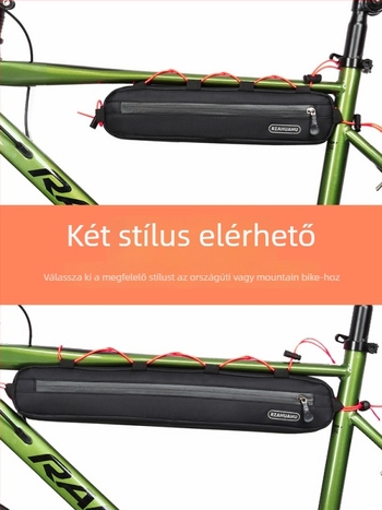 Kerékpár váztáska, nylon, 1.2 L, modell 582, RZAHUAHU