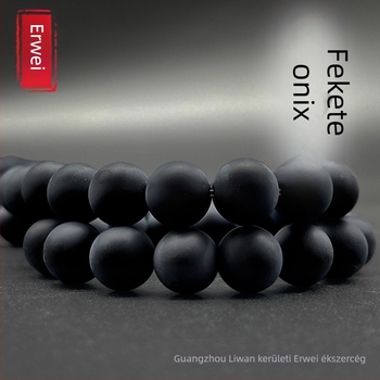 Szabad gyöngyök, matt polírozott agat, Guangzhou, 2023 tél