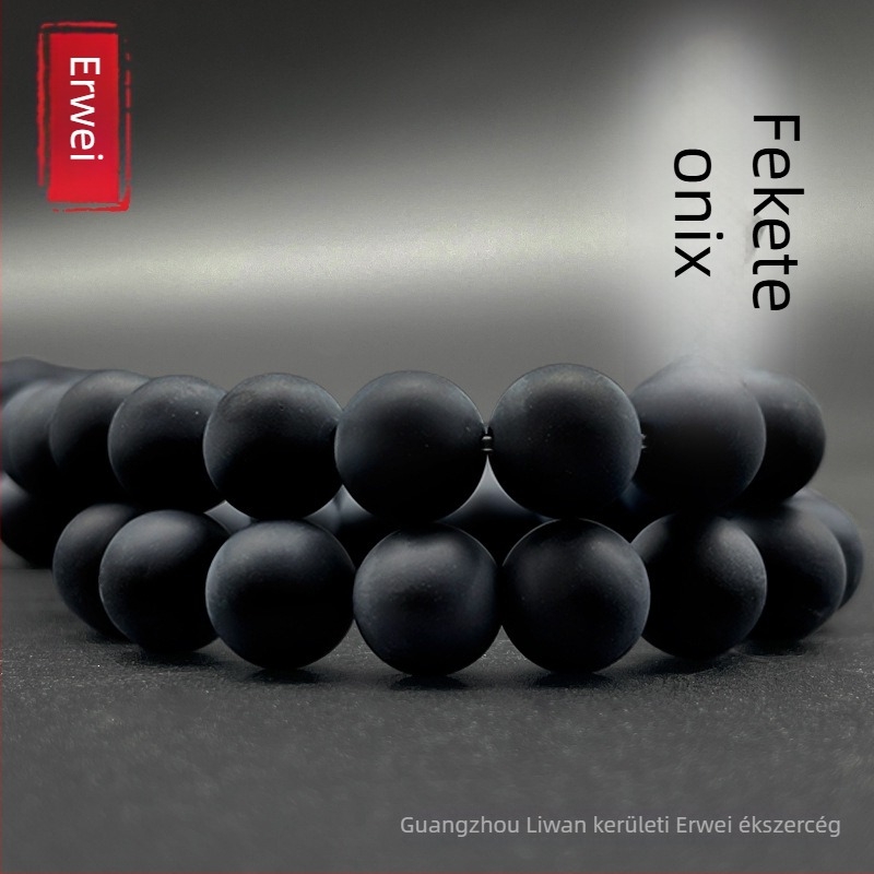 Szabad gyöngyök, matt polírozott agat, Guangzhou, 2023 tél