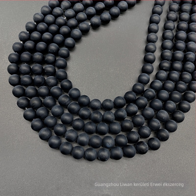 Szabad gyöngyök, matt polírozott agat, Guangzhou, 2023 tél