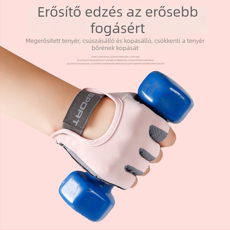 AOFIT nylonos félujjas kerékpáros kesztyűk nőknek, felnőtteknek