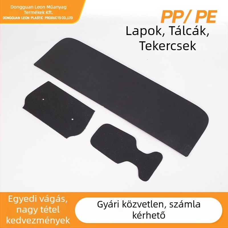 Polietilén lemez utazótáskákhoz – 0,6–5 mm vastagság; alkalmas arcvédőkre, táskákra, lábbelikre és autókhoz