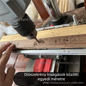 Fali ékszerkialakító állvány diófából, többszintes kivitel, egyenes típus, tömörfa, 2024 tavasz