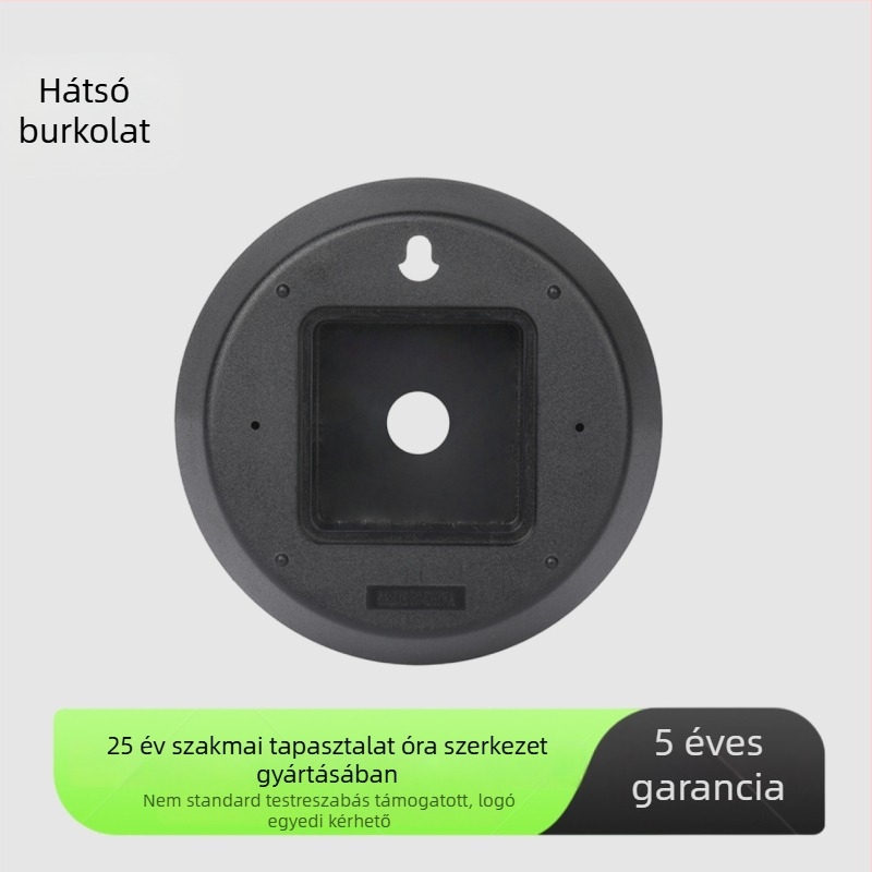 Kerek hátsó fedél óraműhöz, univerzális védőhátlap, ABS burkolat, kvarc mozgás, csomagolás 220 db, Jia Hao márka, nyomtatott logó