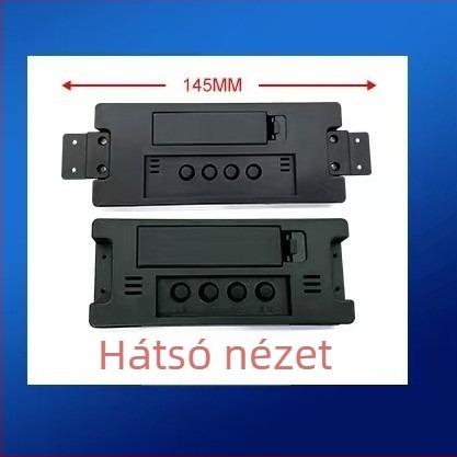 Műanyag LCD kijelzős digitális óra örök naptárral, hőmérséklettel és ébresztővel