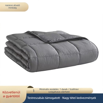 Boundless silk bambuszrost pléd, 250 g, tél, testreszabható, kétoldalas kivitel