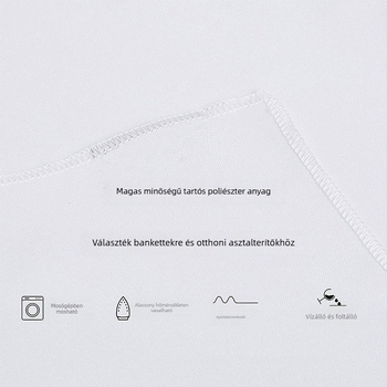 Asztalterítő - poliéter, téglalap alakú, vízálló, porálló