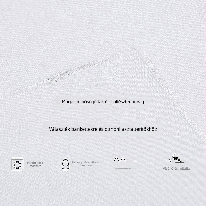 Asztalterítő - poliéter, téglalap alakú, vízálló, porálló