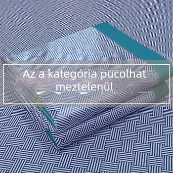 Jégselyem matrac – hímzett szövés, kémiai rost, kínai stílus, téli–nyári kettős használat