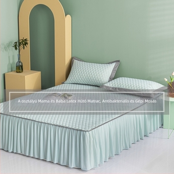 Összecsukható, modern minimális stílusú matrészett; anyag: viszkóz rost és ice silk; tartalmaz ice silk mat