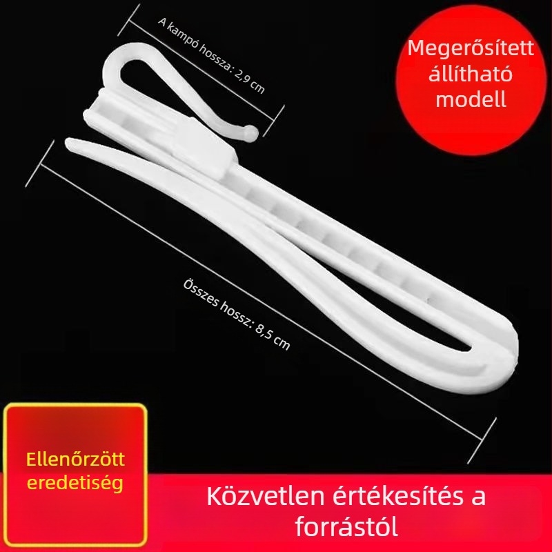 Függöny állító horog, koreai összecsukható horog, mágneses anyag, egyszerű és modern stílus, állítható