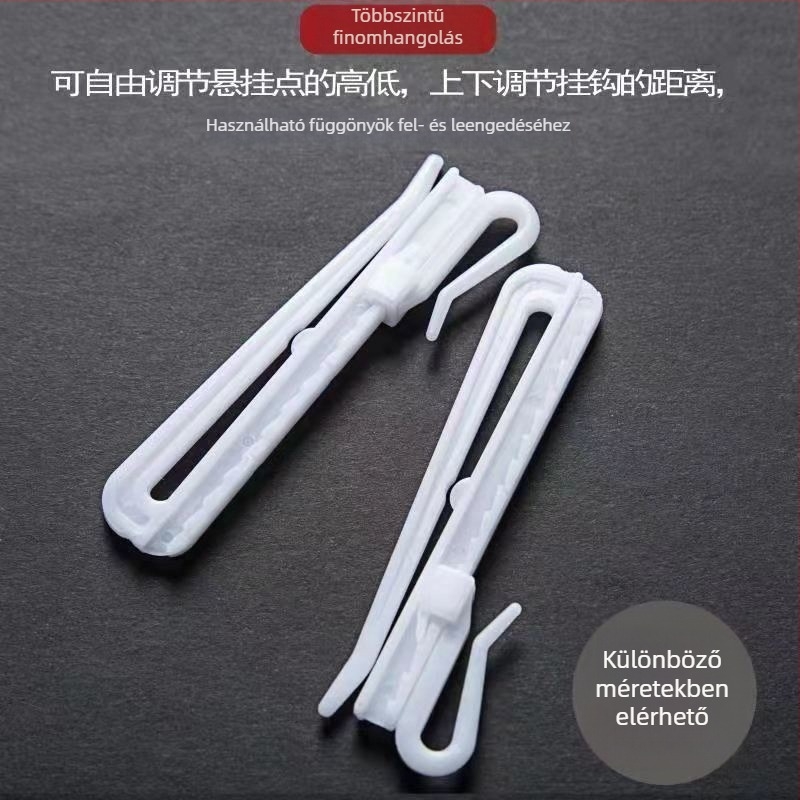 Függöny állító horog, koreai összecsukható horog, mágneses anyag, egyszerű és modern stílus, állítható