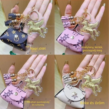 Kulcstartó Nothing - aranytartalmú, modern minimalist stílus, ideális üzleti ajándék