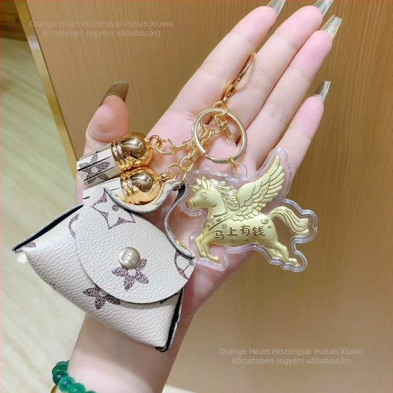 Kulcstartó Nothing - aranytartalmú, modern minimalist stílus, ideális üzleti ajándék