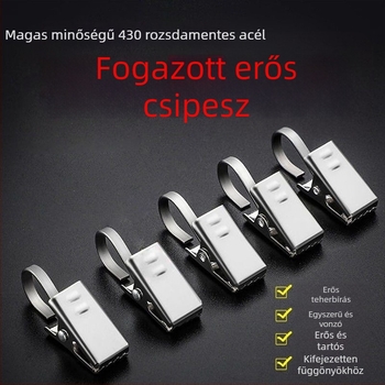 Függönyklipsz készlet, univerzális stílus, anyag: selyemvirág