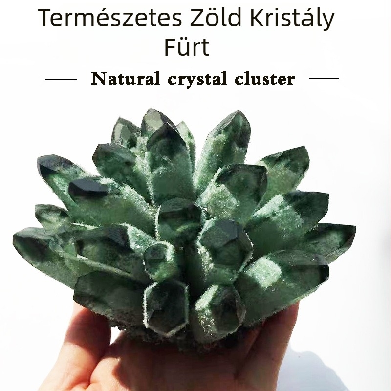 Kristály klaszter dísz, nyers kristálykő, kód Ali-0455, Fengchengxiang jewelry márka, kategória nyers kristálykő, megfizethető lux
